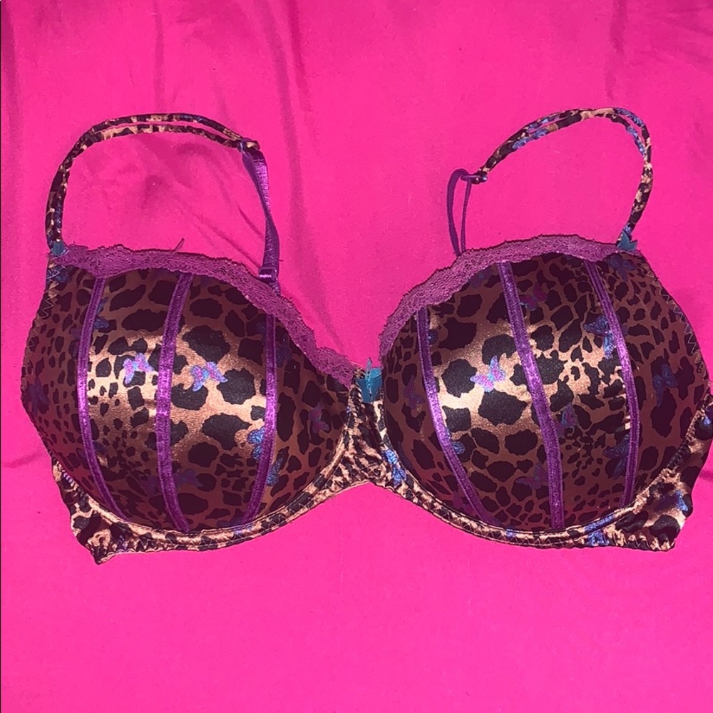 Cheetah Print Bra 38DD